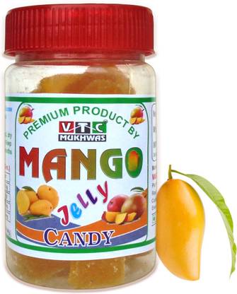 VTC Yummy Mango Jelly Candy Pure Mango Sugar Coated Jelly Candy Mango Jelly Candy