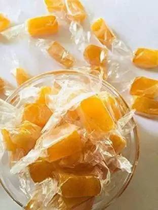 Bharvi Aam Papad Toffee | Mango Candy | Mango Cubes | Aam Toffee | Mango Toffee Sweet, Mango Mouth Freshener