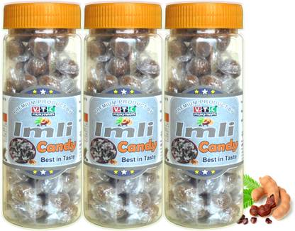 VTC Natural Imli Candy Khatti Meethi Imly, Chulbuli Emli Tamarind Twist Candy Imli Candy