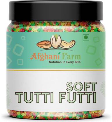 Afgani Farm Multicolor Tutti Frutti | Fresh Cherries for Cakes & Cookies Decoration Candy