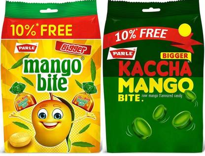 PARLE Mango Bite & Kaccha Mango bite Candy
