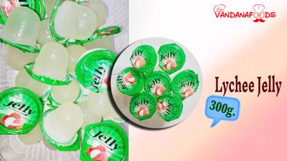 Vandana foods Litchi Jelly litchi Jelly Candy