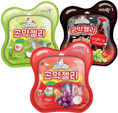 Esnext Kio Kio Jelegummy Chewy Konjac Jelly | 9 flavour combo pack