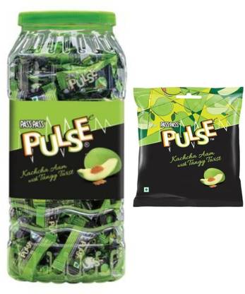 ds group Pulse candy KACHHA AAM jar and small pouch KACHHA AAM kachha aam Candy