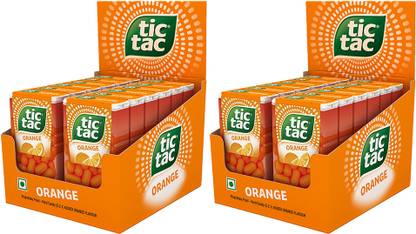 tic tac Orange Orange Mouth Freshener