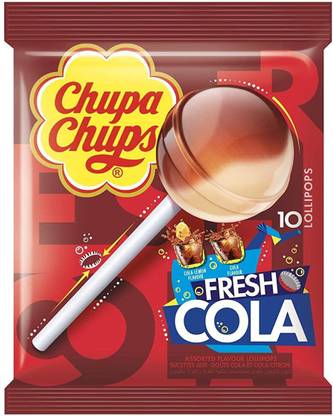 Chupa Chups Fresh Cola Lollipop