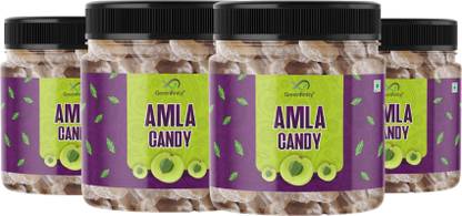 Greenfinity Dried Amla Candy | Organic Dry Indian Gooseberry Fruit Amla Candy