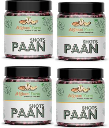 Afgani Farm Premium Calcutta Meetha Paan Without Supari |Mukhwas Peppermint Mouth Freshener paan shots Mouth Freshener