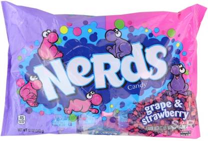 NERDS Classic Grape & Strawberry Combo Offers Tiny Tangy Crunchy Gotta Grape Candies Grape & Strawberry Candy