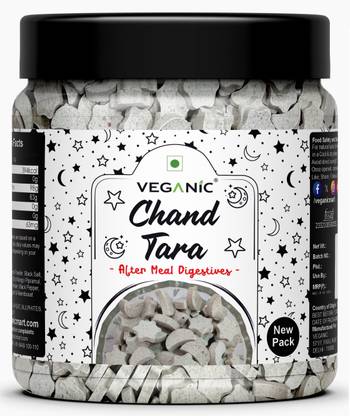 Veganic Chatpata chand & Sitara Candy | Sweet & Sour Star And Moon Shaped Toffee chatpata Mouth Freshener