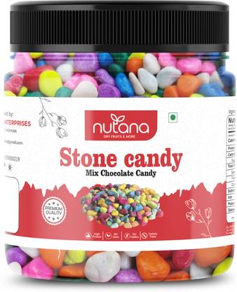 Nutana Stone Candy | Traditional Rock Sugar | Sweet & Natural Crystals Sweet & Tangy, mild, slightly bitter, Flavored Candy