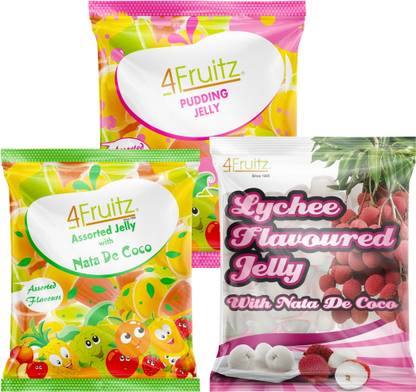 FRIX Lychee, Pudding & Nata De Coco Jelly