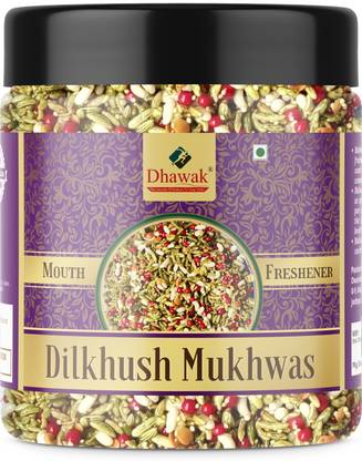 Dhawak Dilkush Mukhwas Home Made Dilkush Mouth Freshner | Digestive, After-Meal,Mukhwas Sweet Mouth Freshener