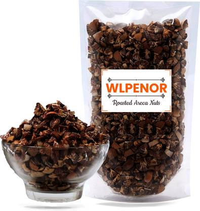 WLPENOR Roasted Areca Nuts (Diamond Cut Supari) – Thinly Cut Betel Nut for Paan, Mukhwas Roasted Supari Mouth Freshener