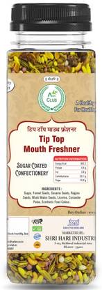 AGRI CLUB Tip Top Mukhwas (Mouth Freshner) 120gm (Pack Of 2) Sour 'n' Sweet Mouth Freshener