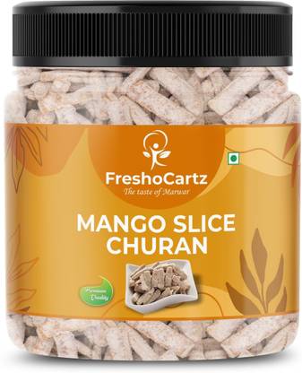 FreshoCartz Homemade Mukhwas Mango Slice Churan | Aam Pachak | Aplam Chaplam | Aam Papad Sweet, Sour and Tangy, Khatta Mitha, Churan Mouth Freshener