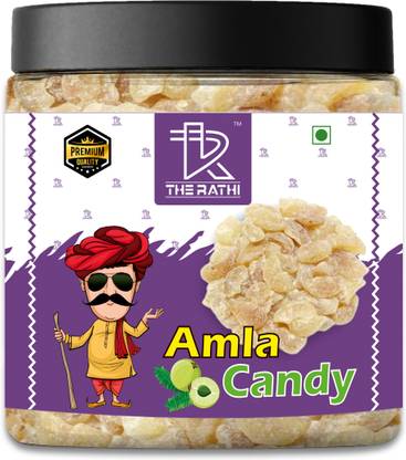 THE RATHI Amla Candy | Dry Amla Candy for Healthy Snacking | Organic Sweet Amla Gooseberry Candy