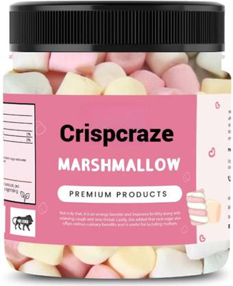 crispcraze marshmallow candy /strawberry marshmallow candy (50pieces) strawberry, vanilla Marshmallow