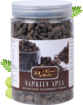 J J crunch N munch Dried Chatpata Amla | Pachak Awala Supari | Salted Gooseberries Vitamin C Rich Chatpata, Salted Mouth Freshener