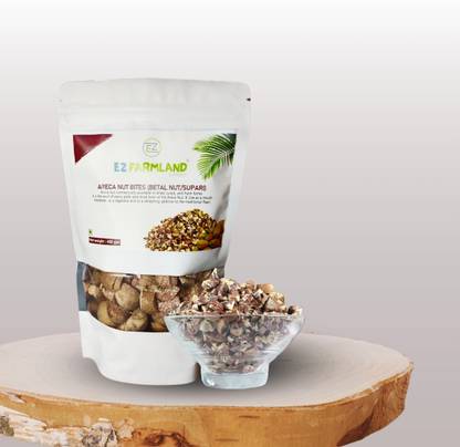 Ez Farmland Natural Dried Aarecanut Bites Supari /Kerala Husked Whole /Betel Nut Mouth Freshener