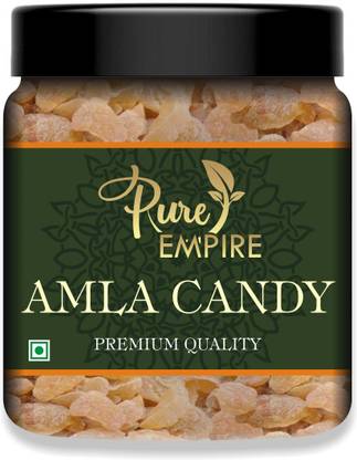 Pure Empire Dried Amla Candy, Organic Dry Indian Fruit Without Added Preservative Amla Candy Amla Candy