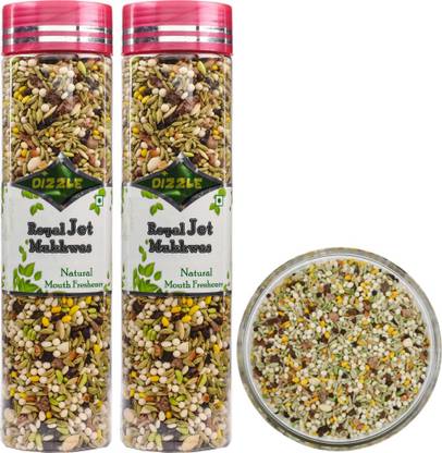DIZZLE Royal Jet Mukhwas 200g Pack of 2 Menthol Mouth Freshener