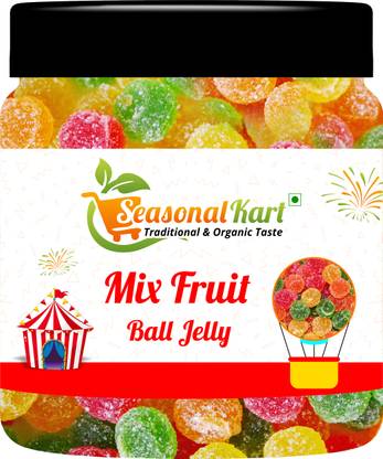 Seasonal Kart TASTY MIXED FRUIT JELLY BALL FRUIT Jelly Candy