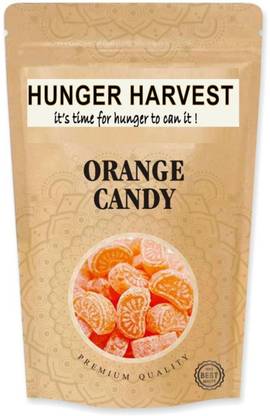 HUNGRY HARVEST Orange Candy Narangi Goli |Khatti Mithi Candy Orange Candy