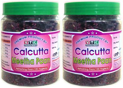 VTC Calcutta Meetha Paan Mouth Freshener (400 g) Natural Paan Mouth Freshener