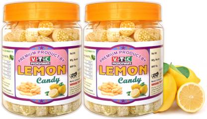 VTC Pure Lemon Candy, Flavoured Candy, Nimbu Toffee, Lemon Candy Lemon Toffee