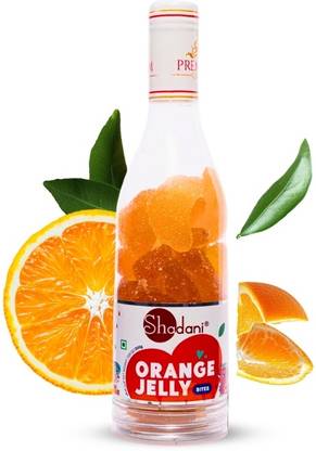 Shadani Orange Jelly Can 200g Orange Jelly Candy