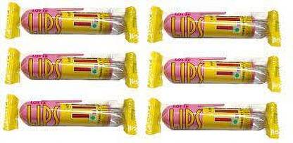 Lotte Spout Lips Candy Strawberry Flavoured New Pack Lips Candy Strawberry Candy
