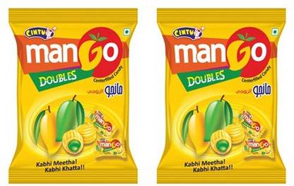 Cintu Mango Doubles Centerfilled Candy Pack Of 2 Mango Candy