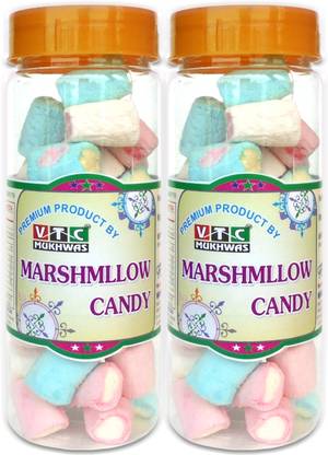 VTC Premium Pure Veg Marshmallow Candy Flavour Strawberry, Vanilla Strawberry, Vanilla Marshmallow