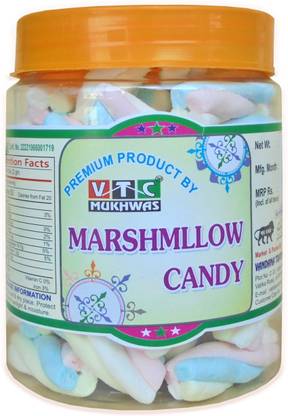 VTC (100% Vegetarian) STRAWBERRY Marshmallow Candy Strawberry Marshmallow
