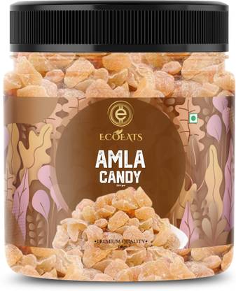 Ecoeats Dried Dry Sweet Amla Candy Amla Candy