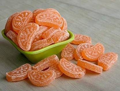 GUMBAZ Orange Flavoured Candy | Narangi Candy | Orange Goli for Kids orange Candy