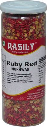 rasily Ruby Red Mukhwas dhana dal, red, sweet and salted, fennel Mouth Freshener