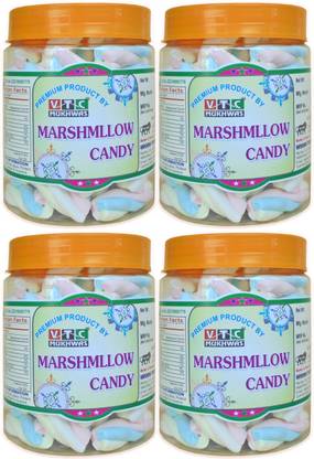 VTC (100% Vegetarian) STRAWBERRY Marshmallow Candy Strawberry Marshmallow