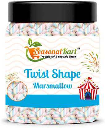 Seasonal Kart TWIST MARSHMALLOW FRUIT FLAVOR Marshmallow