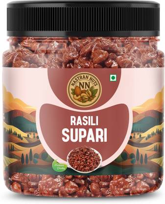 Nastran Nuts Rasili Supari | Refreshing & Digestive | Authentic Indian Blend | Traditional Mukhwas Mouth Freshener