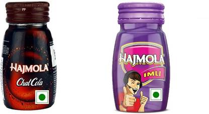 Dabur HAJMOLA DIGESTIVE Tablets CHAT COLA AND IMLI FLAVOUR Tasty & Chatpati Tablets CHAT COLA, IMLI Candy