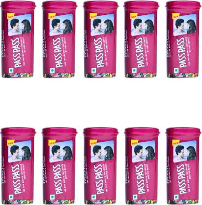 Pass Pass Mouth Freshener|10 in 1 pack | contains MEETHA MAGIC FLAVOUR | (10 x 1 g) MEETHA MAGIC Mouth Freshener