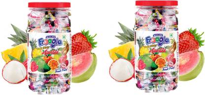 Mala’s Froogle Fruity Chews (600g X2) Assorted Jelly Candy