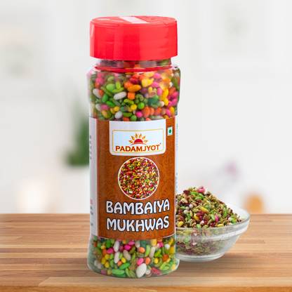 padamjyot Bambaiya Mukhwas | Mouth Freshener |Bambaiya saunf ( pack of 2 pc ) mix saunf Mouth Freshener