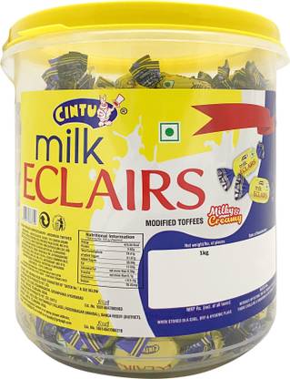 Cintu Milk Eclairs Container Milk Toffee