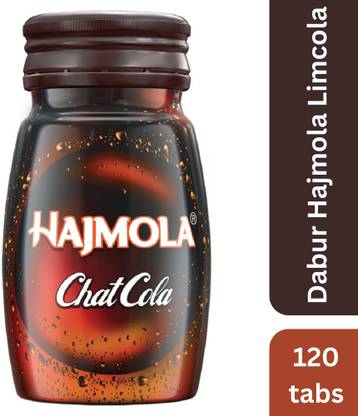 Hajmola Digestive - 120 Tablets (Chatcola Flavour) |Tasty, Chatpata | Ayurvedic Chat Cola