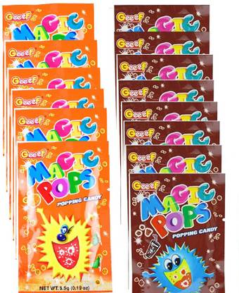 Magic Pop Popping Candy Cola + Orange Flavour