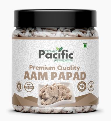 ORGANIC PACIFIC Aam Papad | Sweet and Tangy Mango Slice | Traditional Fruit Snack Sweet & Tangy, Chatpata, slightly bitter Sour Candy