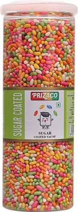 Prizaco Colourful Fennel Seed|Sugar Coated Fennel Seeds/Fennel Candy Saunf Mouth Freshener